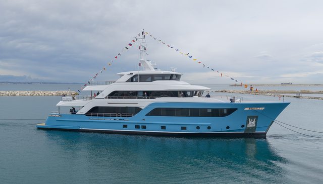 Cantiere delle Marche Launches First Acciaio 130 40m Explorer Yacht Presence