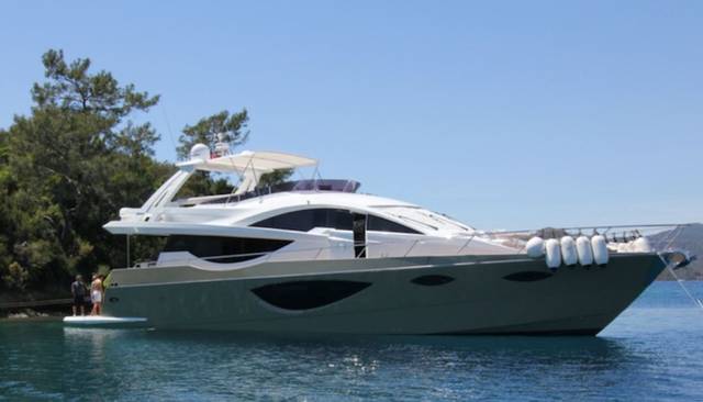 Numarine 78 yacht 