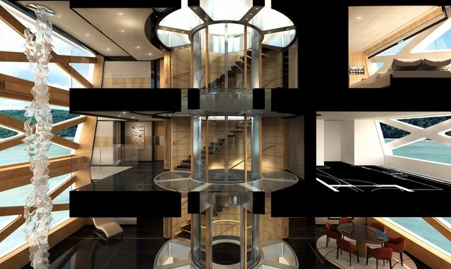 Project X yacht Atrium Masterpiece