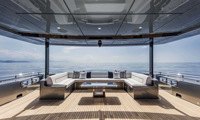 No Surrender yacht Infinity Deck Layout