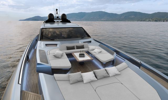 Sexy Me yacht Forward Dinette