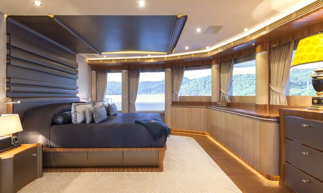 Quattroelle yacht Owner's Suite 