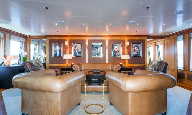 The Wellesley yacht Exclusive Club Lounge