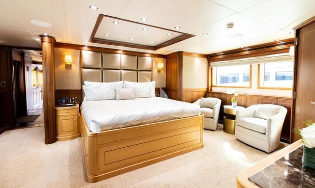 Invictus yacht Owner's Stateroom 