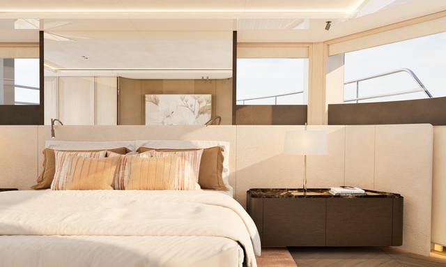 Martinique / 10 yacht Full-beam owner’s suite on the main deck (37m² / 398ft²)