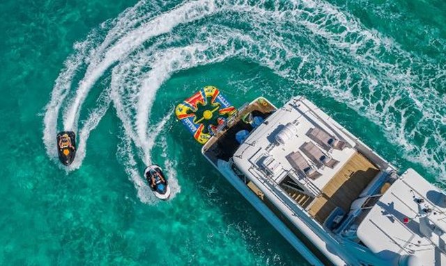 Lady Lorraine yacht Aft Swim Platform