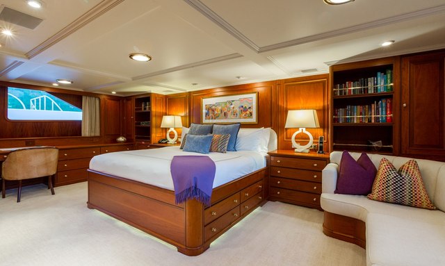 Lady J yacht Magnificent Master Suite