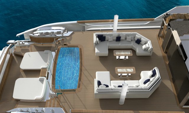 Daybreak yacht Flexible Pool Design