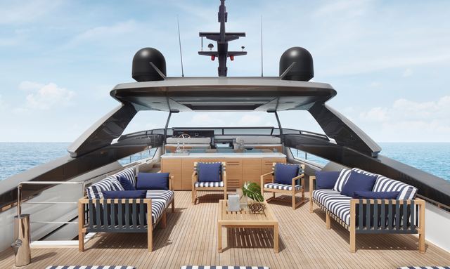 Vauban yacht Flybridge Deck