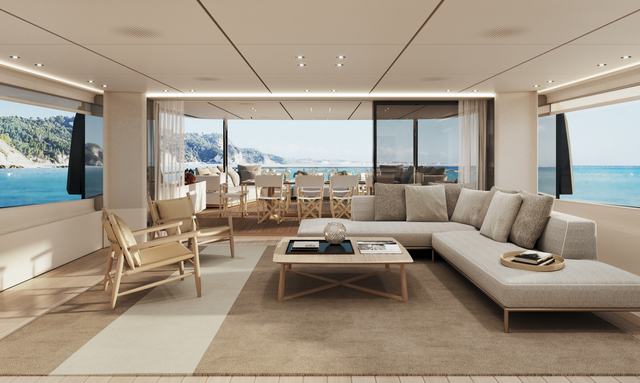 Goal yacht No Aft Staircase, More Living Space