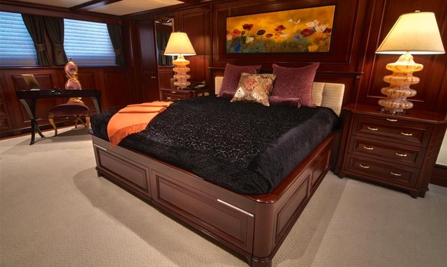 Scorpio yacht Master Suite