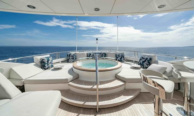 Aroha yacht Expansive Outdoor Spaces