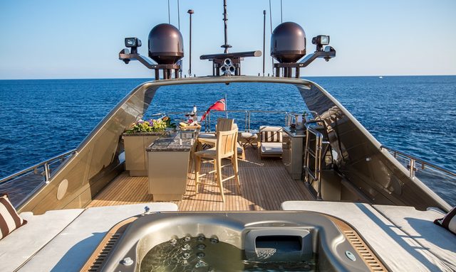 Genesis yacht Supersized Flybridge