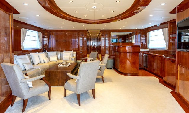 Baron Trenck yacht Classic Interior Finish