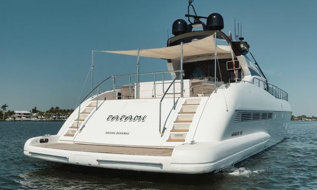 Tatami yacht Large Aft Deck