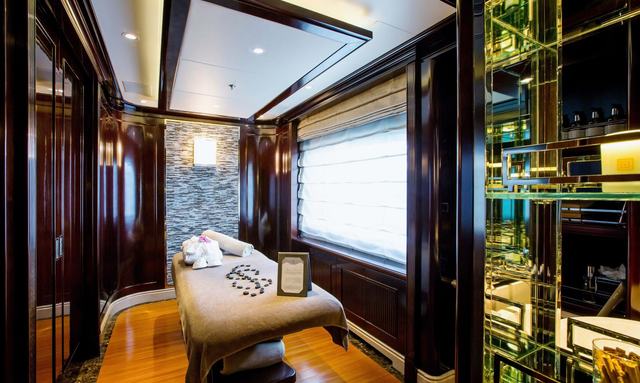 Mega Global III yacht Spa facilities