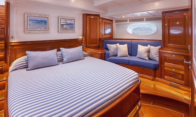 Atalante yacht Master Suite Features