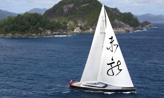 Red Dragon yacht Iconic Sails