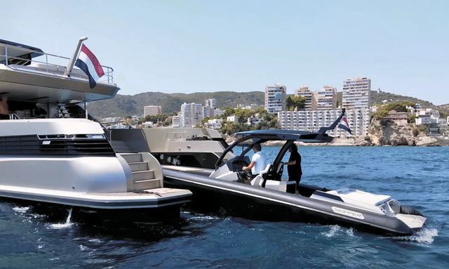 Lady Fleur yacht Powerful Tender