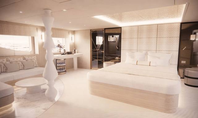 Solus yacht Spacious Guest Cabins