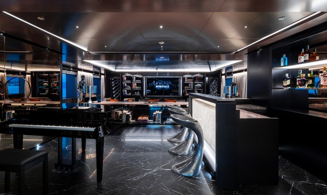 Casino Royale yacht Sophisticated Interior