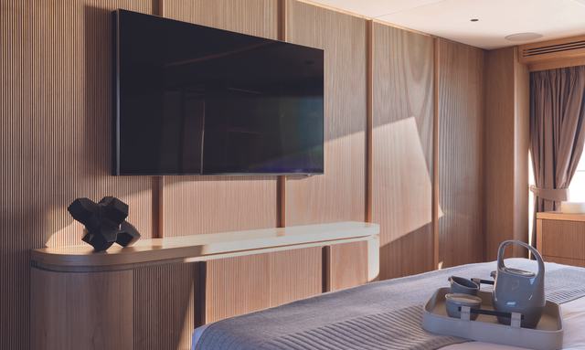 Aitana yacht Bright Contemporary Interior