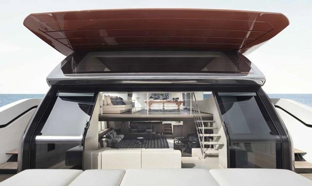 Steel It yacht Revolutionary Open Stern Design