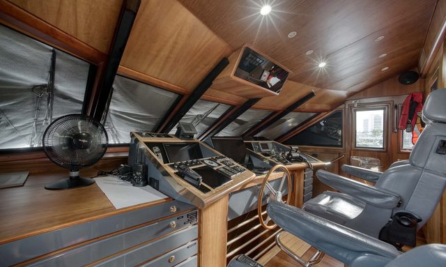 Blue Symphonie yacht Advanced Electronics