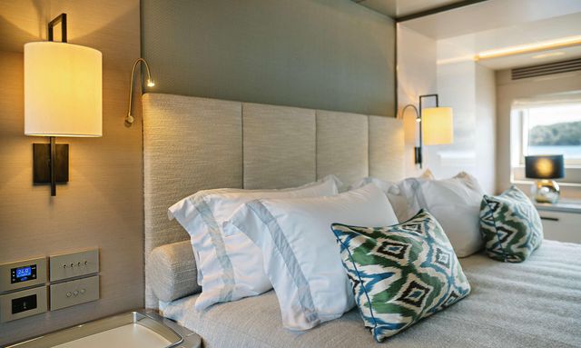 Cape Cod II yacht Main Deck Owner’s Cabin