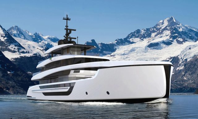 Amer Steel 41 Explorer yacht Innovative Explorer Hull Shape