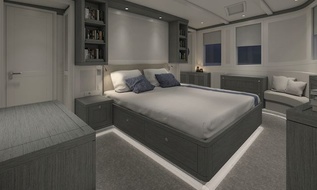 Dastaf yacht Owner's Suite