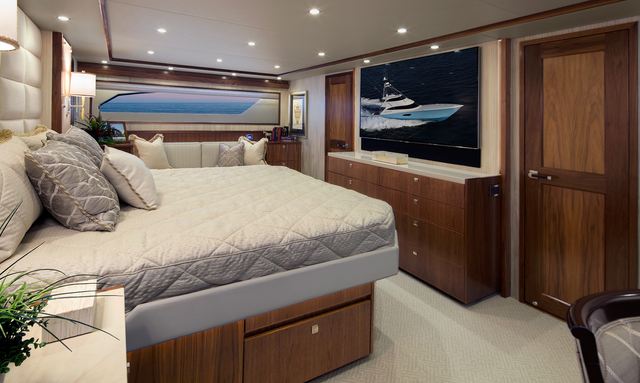 Primetime yacht Six-Stateroom Layout