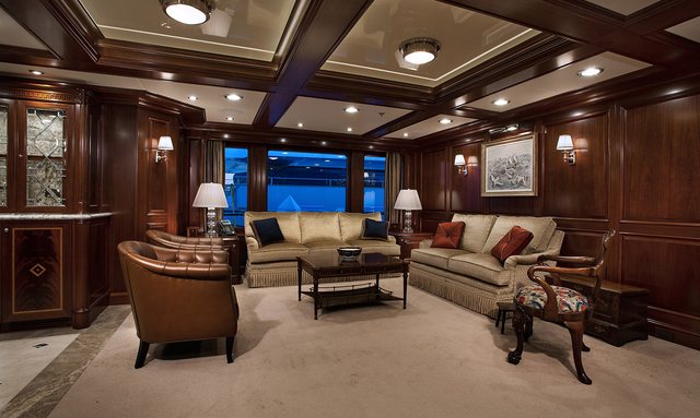 Onika yacht Edwardian Interior