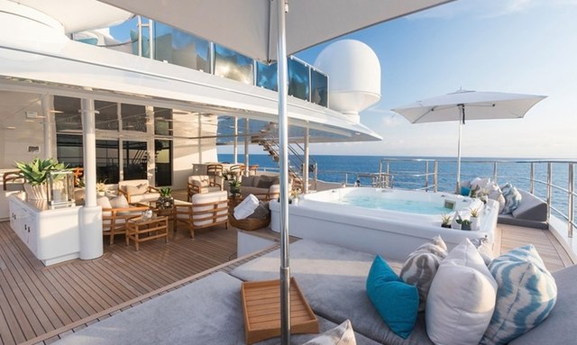 Joia The Crown Jewel yacht Jacuzzi Lounge