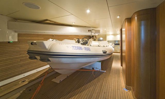 Nourah of Riyad yacht Tender Garage