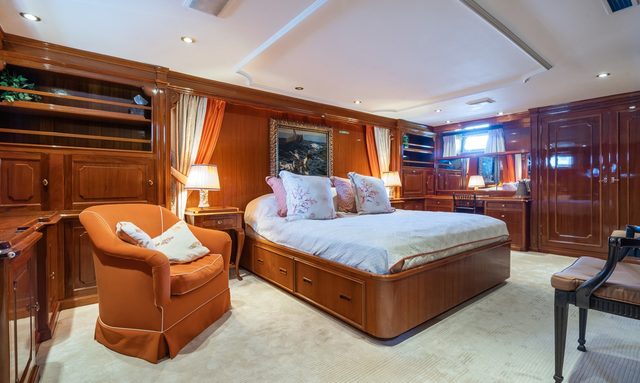 Lady Goodgirl yacht Master Cabin