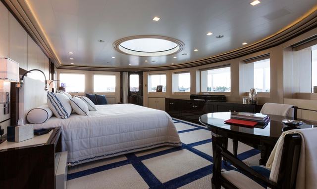 Axioma yacht One Of The First Modern Owner's Deck Layouts