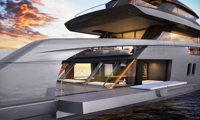 HM 1 yacht Innovative Terraces