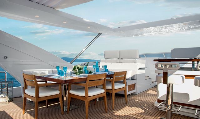 Anastasia V yacht 60m² (646ft²) Flybridge