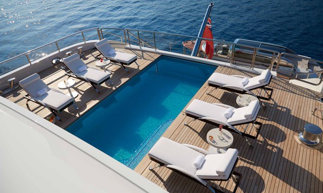 Aquarius yacht Swimming Pool