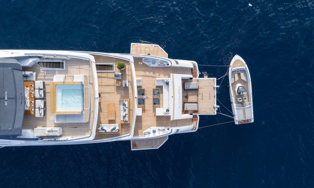 Alchemist yacht Beach Club with Folding Terraces