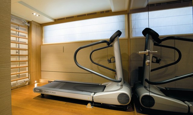 Falco Moscata yacht Convertible Gym