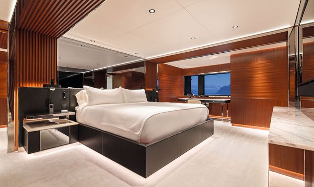 Danzante Bay yacht Owner's Cabin Elegance