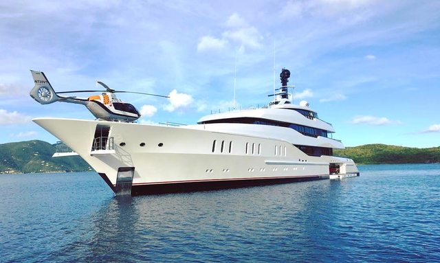Anshin yacht Two Helipads