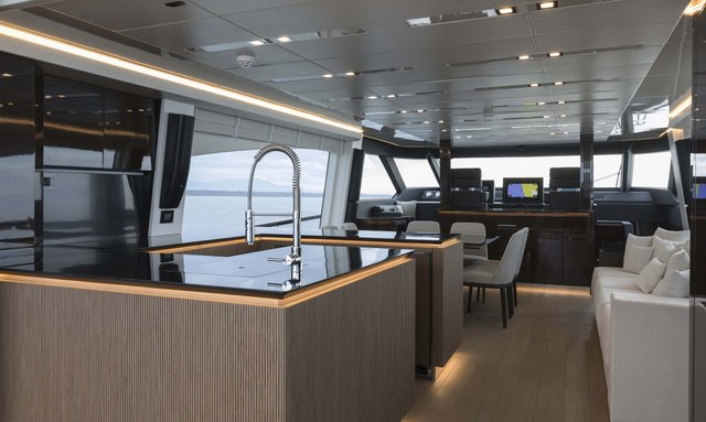 Incentivized yacht Galley-Up Design