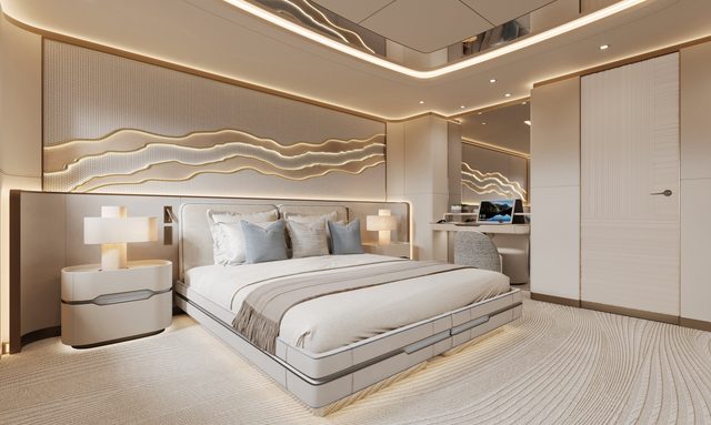 Bravo yacht Luxurious Guest Cabins