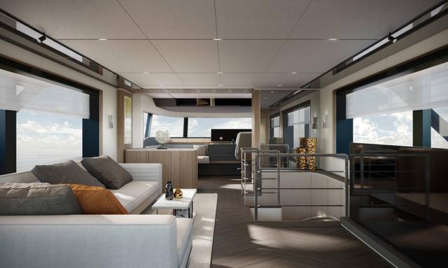 Adrenalina yacht Panoramic Skylounge