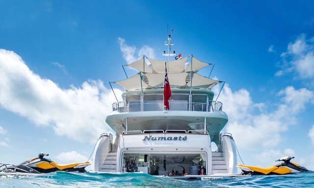 Namaste yacht Onboard Garage