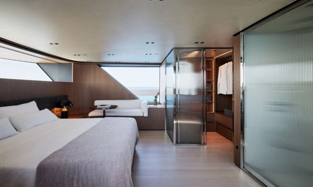 Sanlorenzo SX100/01 yacht Main-Deck Owner’s Suite