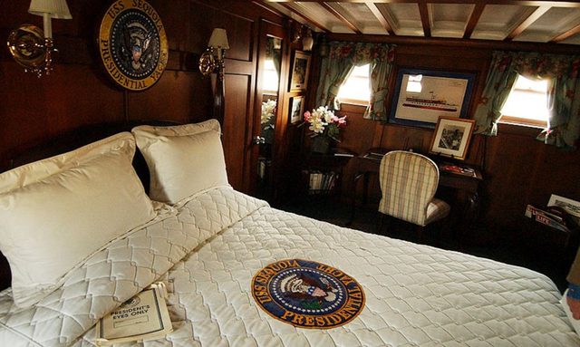Sequoia yacht Presidential Interior Preserved